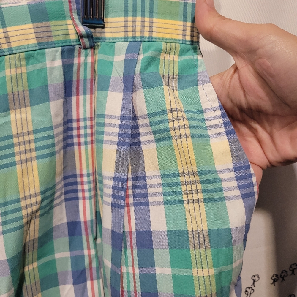 Vintage Plaid Pendleton Knockabouts 2 Piece Shirt and Short Set Size 16 - Picture 5 of 14